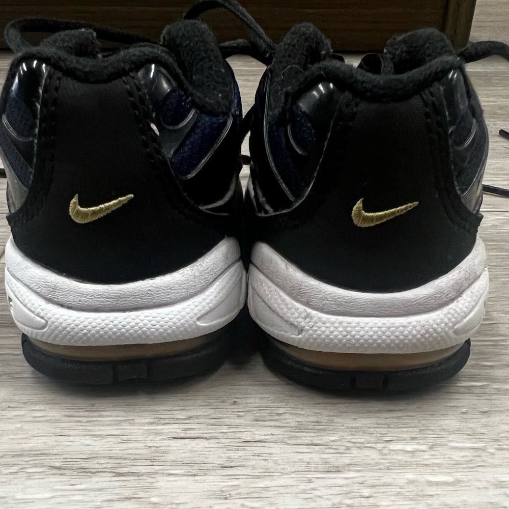 Nike Air Max Plus TD Toddler Sneakers Black Sky Blue Size 4C - Picture 10 of 11